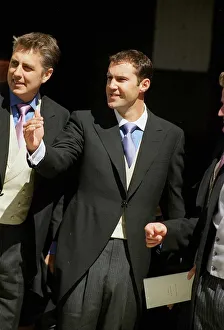 Johnny Vaughan Big Breakfast TV Presenter August 1999 on his wedding day in Johnny Vaughan Big Breakfast TV Presenter August 1999 on his wedding day in