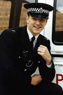 Jonathon Dow Actor as character PC Stringer in ITV TV Programme The Bill Jonathon Dow Actor as character PC Stringer in ITV TV Programme The Bill