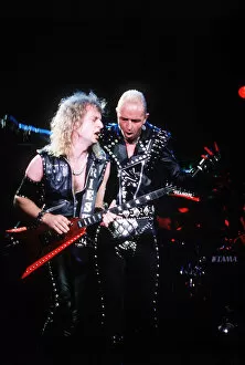 Images Dated 15th June 1988: Judas Priest at Hammersmith Odeon, London