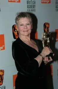 Judi Dench Actress April 98 With her BAFTA award Judi Dench Actress April 98 With her BAFTA award