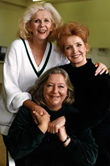 Judy Cornwell actress with Anne Charleston from tv programme Neighbours Judy Cornwell actress with Anne Charleston from tv programme Neighbours