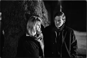 Julie Christie and Tomy Courtenay during the filming of their latest production Billy Julie Christie and Tomy Courtenay during the filming of their latest production Billy