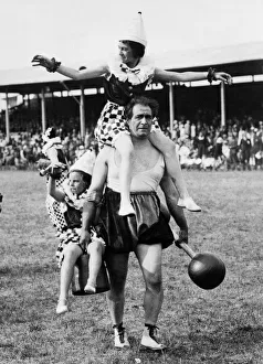 In June 1934 a major historical pageant was held on the water-meadow at Runnymede In June 1934 a major historical pageant was held on the water-meadow at Runnymede