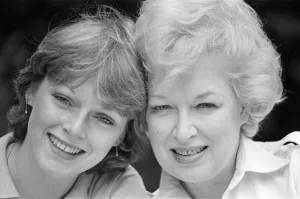 June Whitfield and her daughter Suzy Picture taken 12th September 1980 June Whitfield and her daughter Suzy Picture taken 12th September 1980