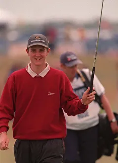 Justin Rose British Golfer at the British Open Golf Championships at Birkdale in Justin Rose British Golfer at the British Open Golf Championships at Birkdale in