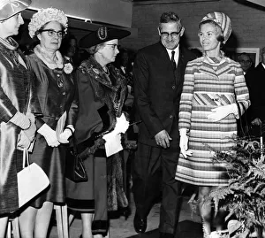 Katharine, Duchess of Kent arrives at the Teesside Spastics Centre in Middlesbrough to Katharine, Duchess of Kent arrives at the Teesside Spastics Centre in Middlesbrough to