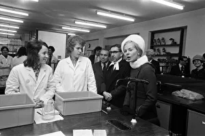 Katharine, Duchess of Kent visits Dudley. 31st October 1973 Katharine, Duchess of Kent visits Dudley. 31st October 1973