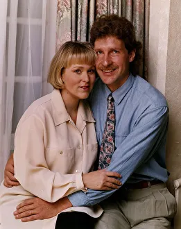 Kathryn Holloway TV Presenter With Husband Andy Watts Kathryn Holloway TV Presenter With Husband Andy Watts