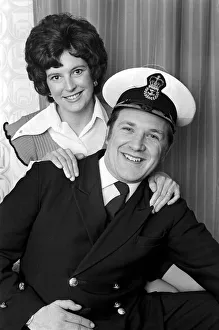 Kathy Houlding with her husband John who is a Chief Petty Officer in the Royal Navy Kathy Houlding with her husband John who is a Chief Petty Officer in the Royal Navy