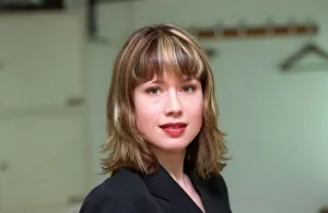 Katie Puckrik TV Presenter as she appears naturally before being made up to simulate Katie Puckrik TV Presenter as she appears naturally before being made up to simulate