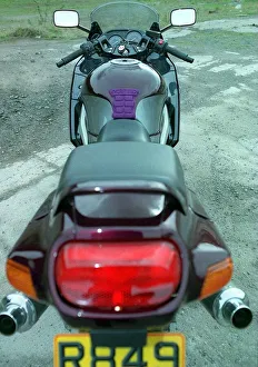 Kawasaki 600 motorcycle road record June 1998 motoring supplement purple Kawasaki 600 motorcycle road record June 1998 motoring supplement purple