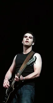 Kelly Jones of the Stereophonics plying the guitar on stage at T in the Park June 1999 Kelly Jones of the Stereophonics plying the guitar on stage at T in the Park June 1999