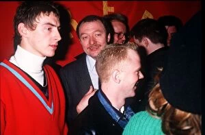 Images Dated 21st November 1985: Ken Livingstone MP 'Red Wedge'pop stars for labour Party House of Commons