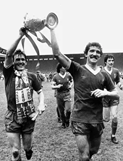 Kenny Dalglish footballer Liverpool FC (L) Graeme Souness Kenny Dalglish footballer Liverpool FC (L) Graeme Souness
