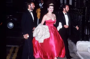 Kenny Everett & Cleo Rocos at Viscount Althorp party 1984 to celebrate his 21st Kenny Everett & Cleo Rocos at Viscount Althorp party 1984 to celebrate his 21st