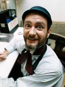 Kenny Everett who is a comedian Dbase A©Mirrorpix Kenny Everett who is a comedian Dbase A©Mirrorpix
