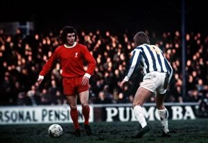 Images Dated 12th February 1972: Kevin Keegan footballer. Huddersfield 0 v Liverpool 1