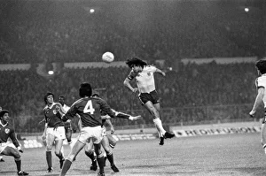 Kevin Keegan heads the ball during England v Republic of Ireland Kevin Keegan heads the ball during England v Republic of Ireland