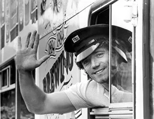 Kevin Keegan launching Newcastle Breweries centenary bus, 1984 Kevin Keegan launching Newcastle Breweries centenary bus, 1984