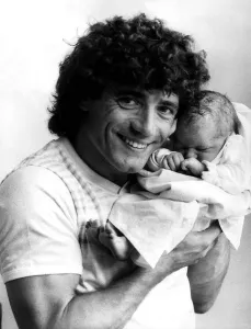 Kevin Keegan and new born daughter Sarah Marie after his wife gave birth to a baby Kevin Keegan and new born daughter Sarah Marie after his wife gave birth to a baby