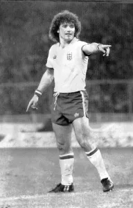 Kevin Keegan playing for England at `Wembley 1979 Kevin Keegan playing for England at `Wembley 1979