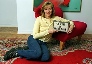 Kim Cattrall Actress February 1999 at home in New York Kim Cattrall Actress February 1999 at home in New York