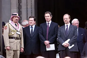 King Hussein of Jordan Memorial Service July 1999 George Robinson MP King Hussein of Jordan Memorial Service July 1999 George Robinson MP