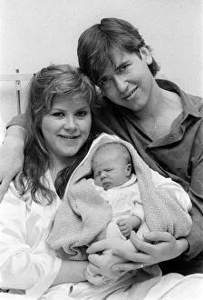 Kirsty MacColl - Feb 1985 with husband Producer Steve Kirsty MacColl - Feb 1985 with husband Producer Steve