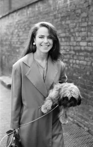 Koo Stark outside her Belgravia flat this afternoon, Wednesday 19th March 1986 Koo Stark outside her Belgravia flat this afternoon, Wednesday 19th March 1986
