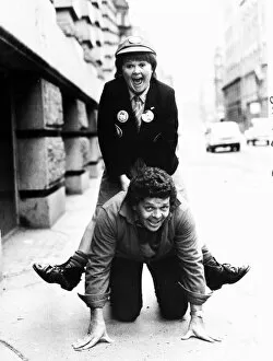 Images Dated 12th March 1982: The Krankies 1Jon Krankie and Janette Krankie March 1982 - The Krankies Scottish comedy