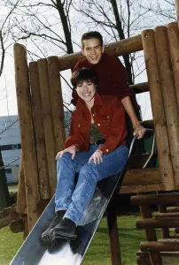 Kristian Schmid Australian Actor and Linda Hartley who appear in TV Soap Neighbours Kristian Schmid Australian Actor and Linda Hartley who appear in TV Soap Neighbours