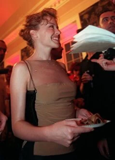 Images Dated 10th August 1997: Kylie Minogue at the Edinburgh Festival 1997