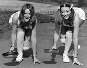 L/R: Susan Cuff, 'Miss Great Britain', 'Miss International' L/R: Susan Cuff, 'Miss Great Britain', 'Miss International'