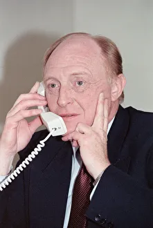 Labour leader Neil Kinnock receives the results of the 1992 General Election Labour leader Neil Kinnock receives the results of the 1992 General Election