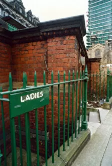 Images Dated 25th March 1991: Ladies toilets, Nicholas Street, Newcastle. 25th March 1991
