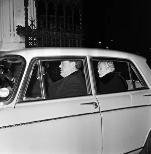 Lady Churchill paid a visit to Westminster Hall to watch the never ending thousands pay Lady Churchill paid a visit to Westminster Hall to watch the never ending thousands pay