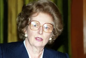 Lady Margaret Thatcher wearing glasses. 1990s Lady Margaret Thatcher wearing glasses. 1990s