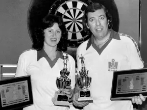 Lady of the match Lynda Batten and man of the match John Lowe On the Pony Linda Batten Lady of the match Lynda Batten and man of the match John Lowe On the Pony Linda Batten