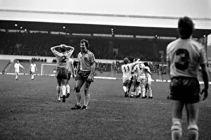 Leeds United 1 v. Norwich City 0. Division One Football. January 1981 MF01-18-051 Leeds United 1 v. Norwich City 0. Division One Football. January 1981 MF01-18-051