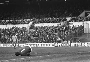 Leeds United 3 v. Coventry 0. Division 1 Football. April 1981 MF02-11-051 Leeds United 3 v. Coventry 0. Division 1 Football. April 1981 MF02-11-051