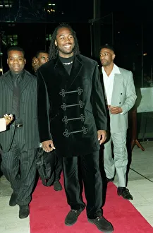 Lennox Lewis Boxing October 98 World heavyweight champion arriving for the MOBO Lennox Lewis Boxing October 98 World heavyweight champion arriving for the MOBO