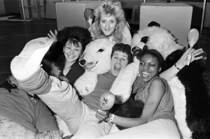 Leo Sayer preparing for his new BBC TV show. 16th January 1984 Leo Sayer preparing for his new BBC TV show. 16th January 1984