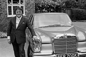 Les Dawson near his home at home at Lytham St Annes, Lancashire. 6th October 1972 Les Dawson near his home at home at Lytham St Annes, Lancashire. 6th October 1972