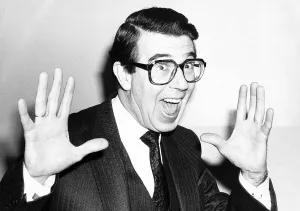Leslie Crowther actor and TV presenter - February 1988 dbase Leslie Crowther actor and TV presenter - February 1988 dbase