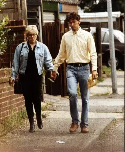 Letita Dean Actress TV Soap Eastenders with boyfriend Neil McKlintock who she met at a Letita Dean Actress TV Soap Eastenders with boyfriend Neil McKlintock who she met at a