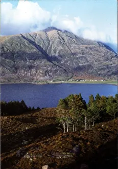 Liathach Mountain March 1999 At the bottom is Torridon Primary School Upper Loch Liathach Mountain March 1999 At the bottom is Torridon Primary School Upper Loch