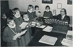Lib - The boys of the Newcastle Cathedral Choristers on July 17, 1974 Lib - The boys of the Newcastle Cathedral Choristers on July 17, 1974