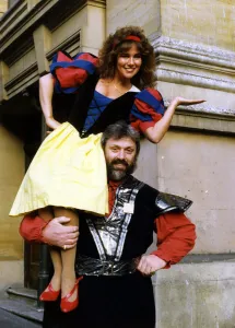 Linda Lusardi who stars in the pantomime Snow White and the Seven Dwarfs' Linda Lusardi who stars in the pantomime Snow White and the Seven Dwarfs'