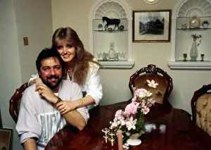 Linda Nolan with her husband Brian Hudson May 1991 Linda Nolan with her husband Brian Hudson May 1991