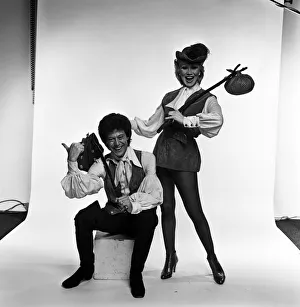 Lionel Blair and sister Joyce Blair. 3rd December 1981 Lionel Blair and sister Joyce Blair. 3rd December 1981